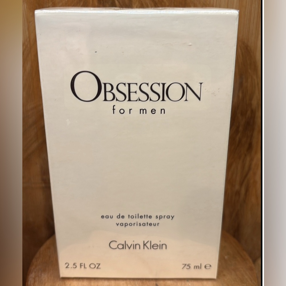 Calvin Klein Obsession for Men Eau de Parfum Spray New Cologne sealed
